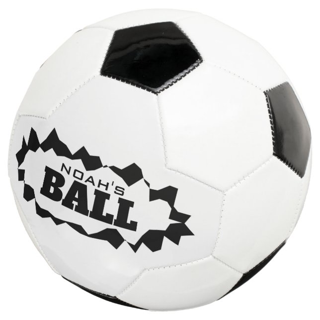 Bola De Futebol Esfera de futebol personalizada com design de furo (Três quartos)