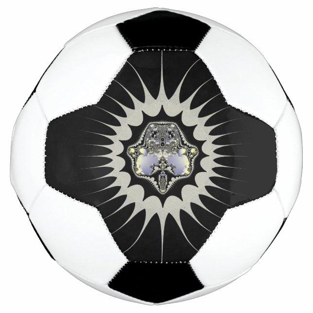 Bola De Futebol Espaço Dourado (Frente)