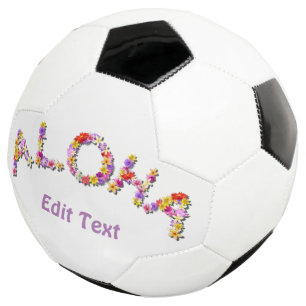 Bola De Futebol Estilo Havaiano