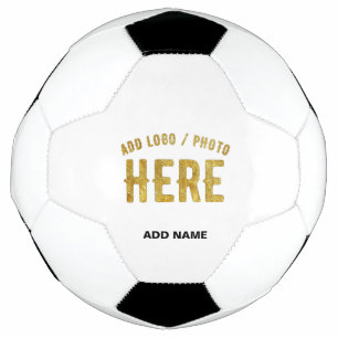 BOLA DE FUTEBOL ESTILOSO MODERNO PERSONALIZÁVEL BRANCO VERIFICADO 