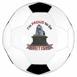 Bola De Futebol Estou Orgulhoso de ser britânico