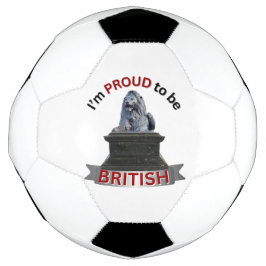 Bola De Futebol Estou Orgulhoso de ser britânico