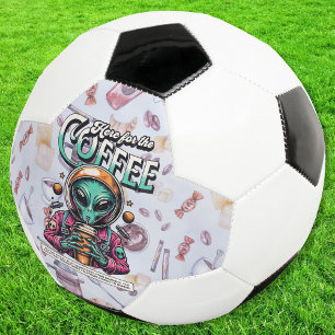 Bola De Futebol Estrangeiro Aqui Pelo Café
