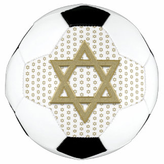 Bola De Futebol Estrela Dourada de David Seamless