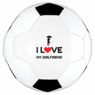 BOLA DE FUTEBOL EU AMO MEU NAMORADA
