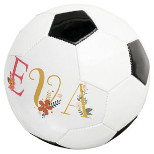 Bola De Futebol EVA Nome Elegante Bordado Elegante