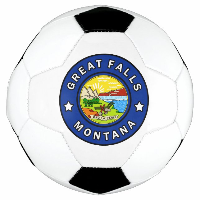 Bola De Futebol Excelente Falls Montana (Frente)