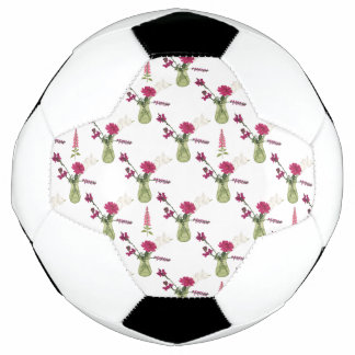 Bola De Futebol Exotisches Blumenarrangement im Glas