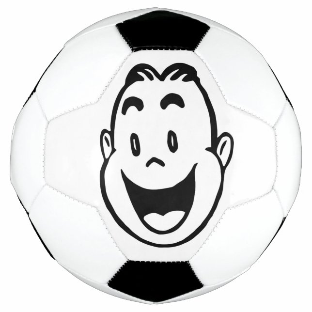 BOLA DE FUTEBOL FACE FELIZ (Frente)