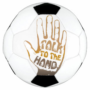 Bola De Futebol Fale Com A Mão