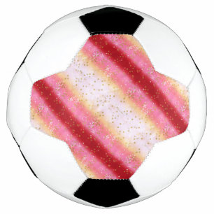 Bola De Futebol Falln Pink Sakura Sunrise