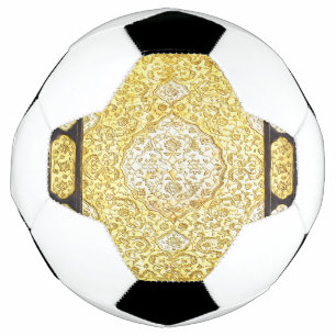 Bola De Futebol Falln Sagrado Dourado