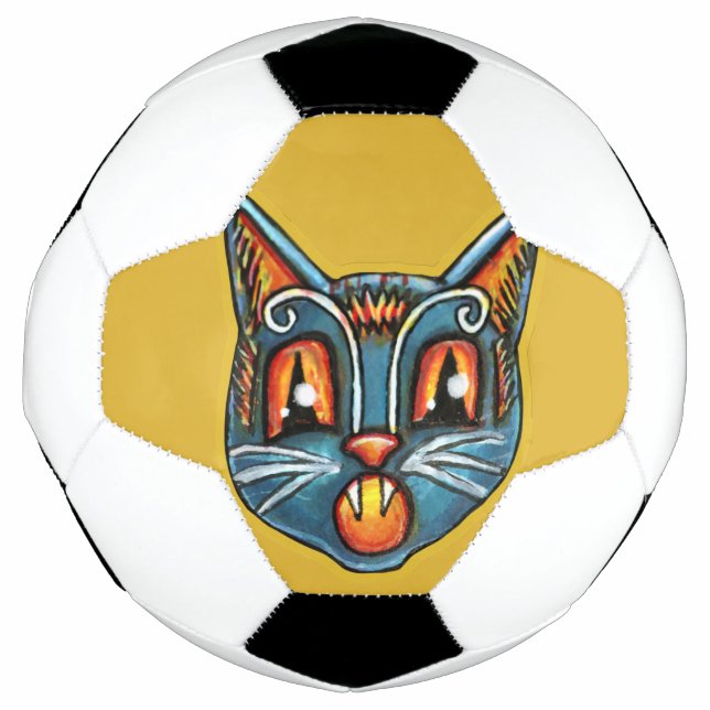 Bola De Futebol Falln Scaredy Cat Vintage Halloweenies (Frente)