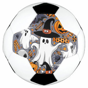 Bola De Futebol Fantasmas Spooky e Monstros Cute Assustadores