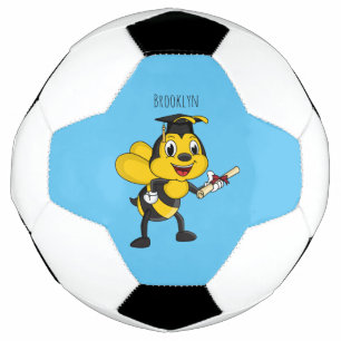 Bola De Futebol Feliz desenho animado