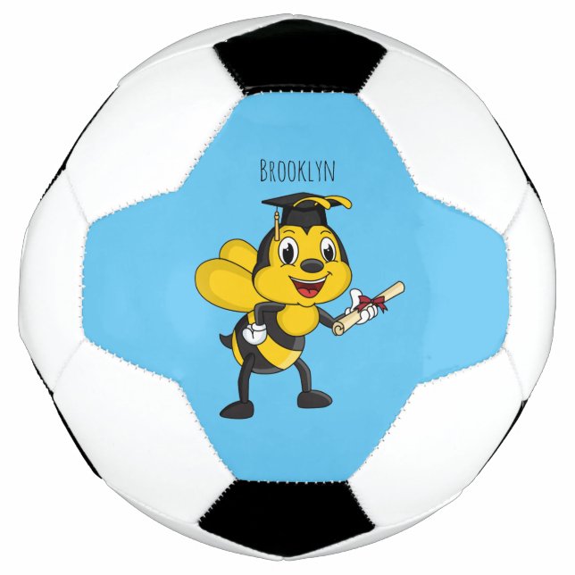 Bola De Futebol Feliz desenho animado (Frente)