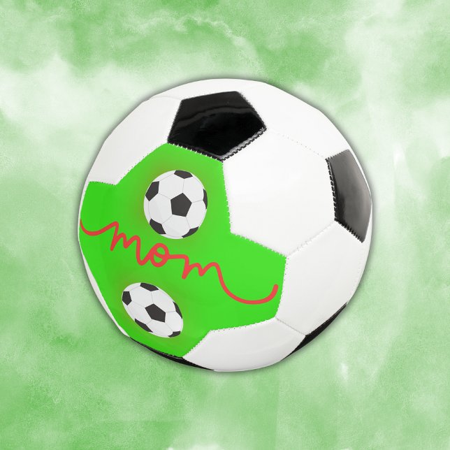 Bola De Futebol Feliz Dia de as mães Mãe | (Criador carregado)