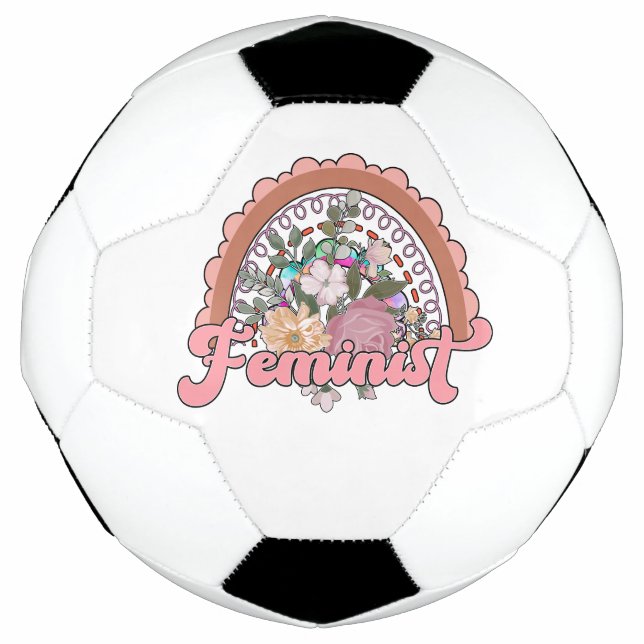 Bola de Futebol Feminista (Frente)
