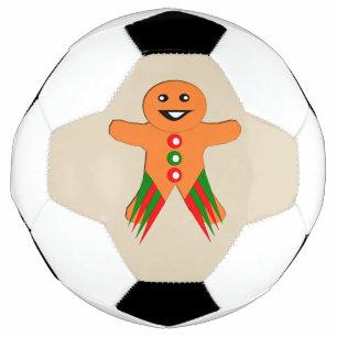 Bola De Futebol Festa de Natal Gingerbird Man Ball