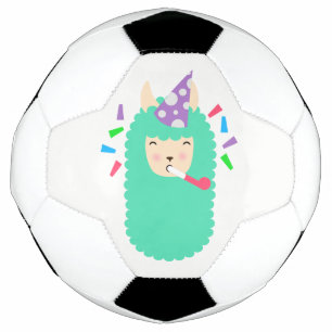 Bola De Futebol Festa Divertida Emoji Lama