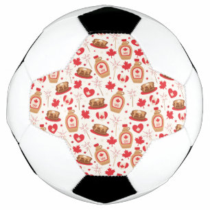 Bola De Futebol Festa do Dia do Canadá