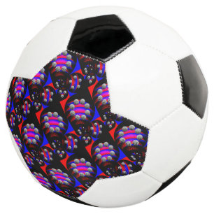 Bola De Futebol Fibonacci 'Fish Checker Black', de Kenneth Yoncich