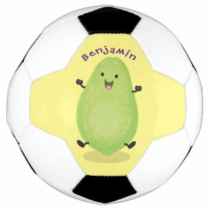 Bola De Futebol Figura de desenho animado da pata de papaya kawaii