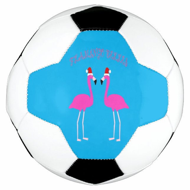 Bola De Futebol Flamingos Flamingo Belles (Frente)