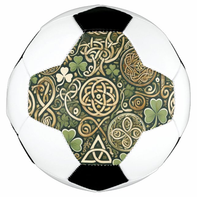 Bola De Futebol Floração Celta (Frente)