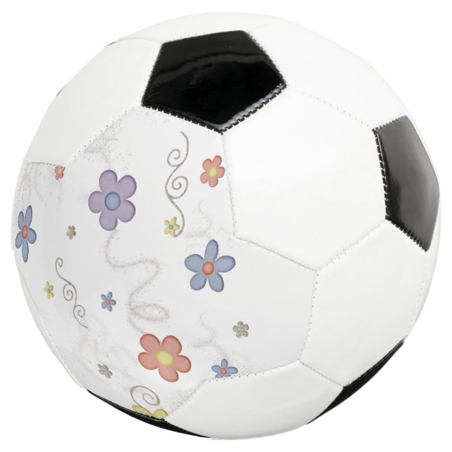 Bola de Futebol Floral (Três quartos)