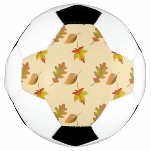 Bola De Futebol Folhas de carvalho de carvalho