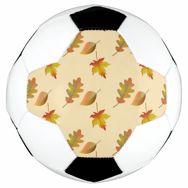 Bola De Futebol Folhas de carvalho de carvalho (Frente)