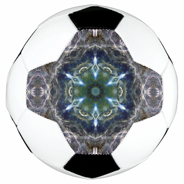 Bola De Futebol Folk Mandala (Frente)