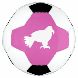 Bola De Futebol Forma de Águia Branca Cor-de-Obra Cor-de-Rosa-Esfe