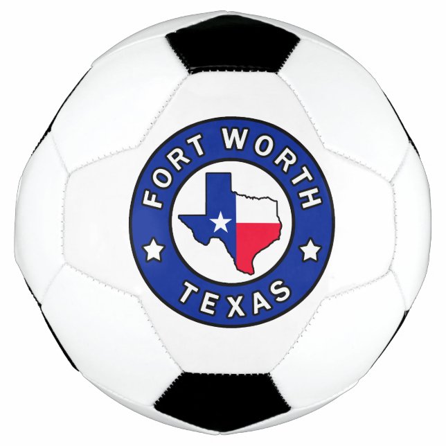 Bola De Futebol Fort Worth Texas (Frente)
