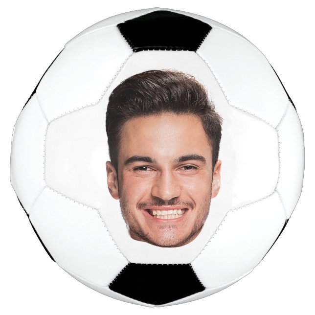 Bola De Futebol Foto de Rosto Personalizada (Frente)