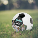 Bola De Futebol Foto personalizada de todos os Pais estelares<br><div class="desc">Celebre um avô fã de futebol,  apaixonado por esportes,  este Dia de os pais com esta maravilhosa bola personalizada de futebol com três das suas fotos favoritas. "All Star Pai" aparece no topo,  juntamente com o ano,  em letras colegiadas com uma ilustração de faixa de faixa de faixa.</div>