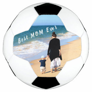 Bola De Futebol Foto personalizada e texto para seu Design - Melho