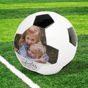 Bola De Futebol Foto Personalizada Melhor Papai do Mundo 