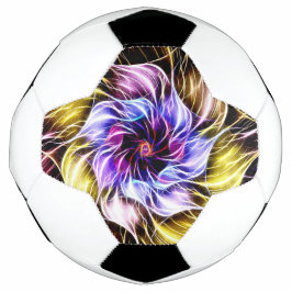 Bola De Futebol fractal flower