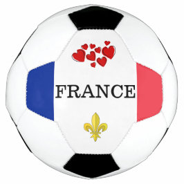 Bola De Futebol FRANÇA - bandeira do país fleur de lis