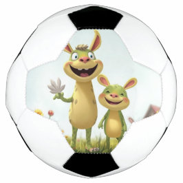 Bola De Futebol Fröhliche Wiesengang – Bunte Tierfreunde im Frühli