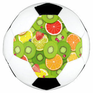 Bola De Futebol Frutas de Verão 2