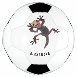 Bola De Futebol Funny Lizard Gecko Personal