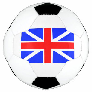 bola de futebol futball da bandeira britânica Unio