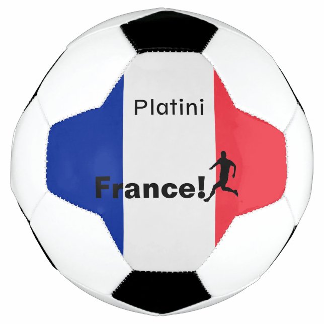 Bola De Futebol Futebol da França, personalizável (Frente)