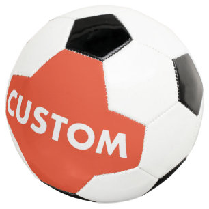 Bola De Futebol Futebol de Futebol Personalizado Vermelho