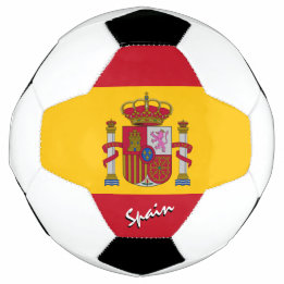 Bola De Futebol Futebol espanha e bandeira espanhola / esportes