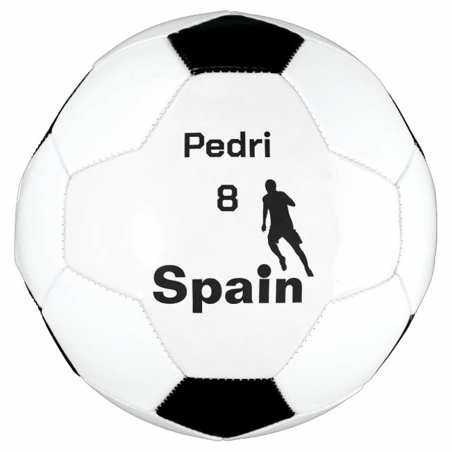Bola De Futebol Futebol espanhol personalizável (Frente)