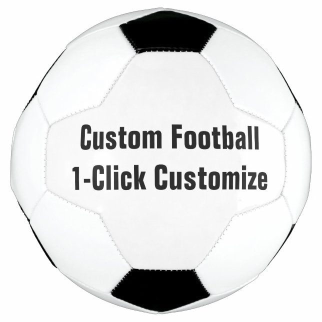 Bola De Futebol Futebol impresso personalizado para personalizar (Frente)